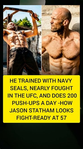 Jason Statham's Insane Fitness at 57#Jason Statham#Fitness#Workout #Discipline #artist .....