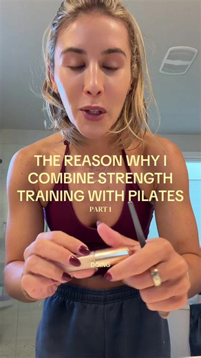 The reason I combine strength training AND pilates!! I show you exactly what to do and how to do it to achieve body recomposition. I do the entire workout with you every single week. All on fit with coco! #homeworkout #pilates #pilatesworkout #strengthtraining #workoutsforwomen