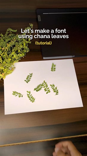 Make your own font from scratch ✍️✨