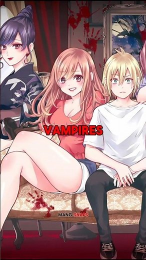 Trapped in a bloodthirsty vampire family. #mangarecap #anime #manhwa