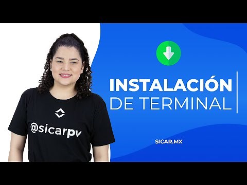 ¿CÓMO INSTALAR UNA TERMINAL EN SICAR? - SICAR.MX