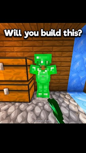 MINECRAFT COZY ICE HOUSE! #minecraft #minecraftbuilding #minecraftbuilds #minecrafttutorial | Itseasycraft