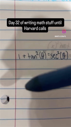 Day 32 of writing math stuff until Harvard calls #harvard #math #calculus #algebra