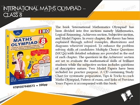 International Maths Olympiad - Class 8(With OMR Sheets)