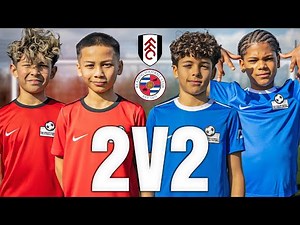 FULHAM & READING U10s TAKE ON BATTLE OF THE TEKKZ | RED vs BLUE