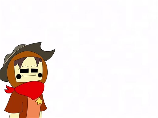 A Collab that I did with DiggityDoggo back in 2024. Credit goes to Ying-Yang Wolf for the disco sprite. #collab #faceraiders #cowboy #animation #au
