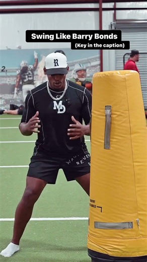 The key to swinging like Barry Bonds….. Barry Bonds was the best because he could create the most