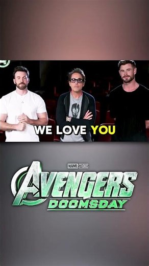 AVENGERS DOOMSDAY NEW PROMO REVEALED! CHRIS EVANS, ROBERT DOWNEY JR AND CHRIS HEMSWORTH! 🤯