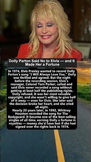 Dolly Parton Said No to Elvis — And It Made Her a Fortune