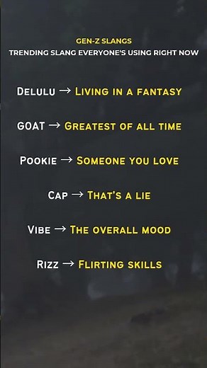 Gen-Z Slangs You Need to Know in 2026 ✨Speak Like Gen-Z With These Viral Slangs 👀Trending English