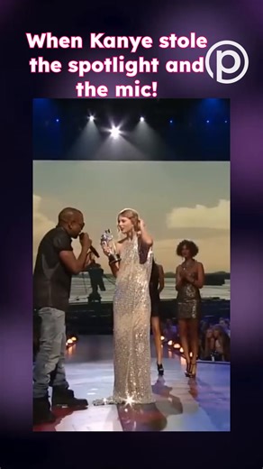 At the 2009 VMAs, Kanye West interrupted Taylor Swift’s speech, leaving her frozen and the audience in shock. What do you think about his move — bold or totally out of line? #KanyeWest #TaylorSwift #VMAs #Beyonce #PopCultureMoment | PopstarParade