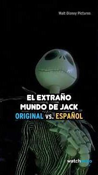 Canciones del Extraño Mundo de Jack Orginal Vs. Español