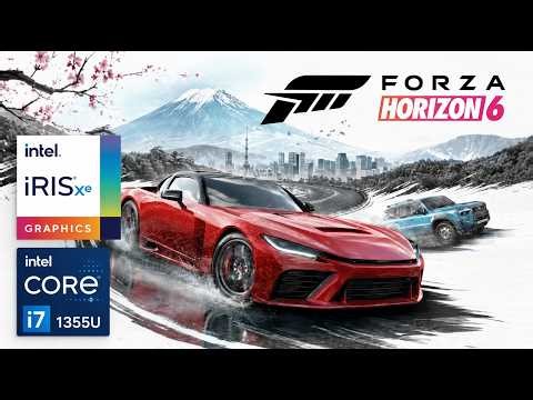 Forza Horizon 6 On Intel Iris XE(i7-1355u)