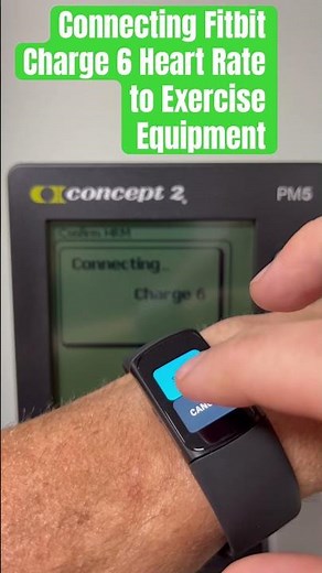 Connect Fitbit Charge 6 Fitness Tracker to Exercise Equipment - How To
