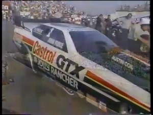 Hofmann vs Force at the 1991 Winston Finals at Pomona. | Drag Racing Media Of The Past