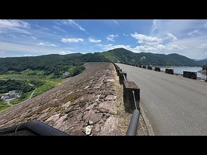 日本最大級の石積みダム胆沢ダム