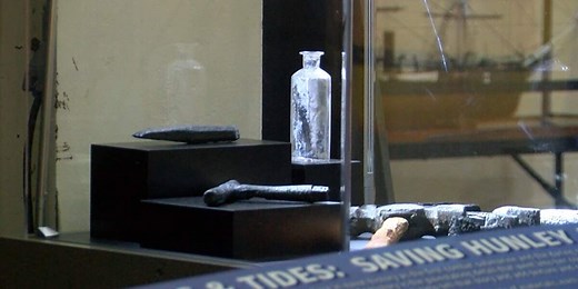 Artifacts recovered from H.L. Hunley unveiled for public display 161 years later