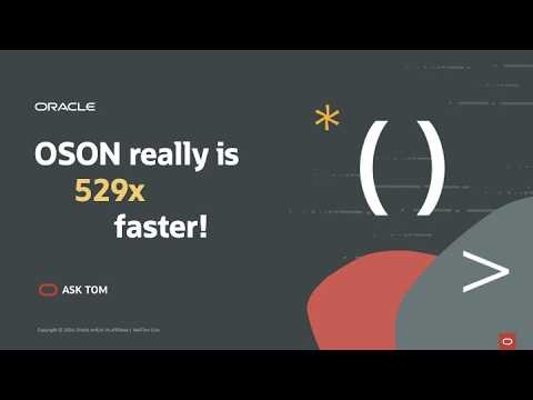 Not All Binary Protocols Are Created Equal: The Science Behind OSON's 529x Performance Advantage