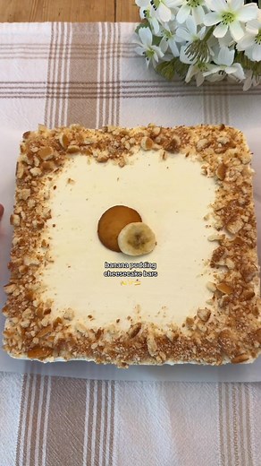 Banana Pudding Cheesecake Bars recipe