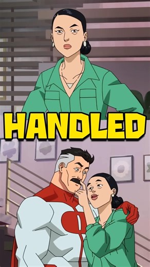 Why Debbie Secretly Controls Omni‑Man #invincible #comics #shorts