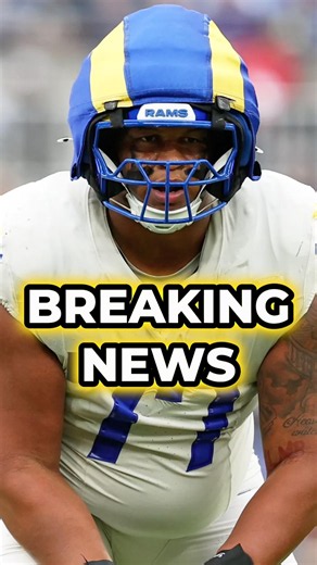 Rams’ Left Tackle Alaric Jackson Arrested By LAPD For Felony Domestic Battery #rams #nfl #shorts