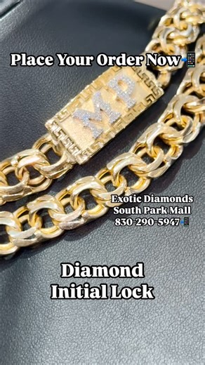 Exotic Diamonds on Instagram: "One of one. Custom crafted with purpose—diamond lock, Greek key precision, and a chain that speaks louder than words. Only at Exotic Diamonds. Tap in for your own custom creation—quality, precision, and flex all in one. Shop now at: Exotic Diamonds – South Park Mall, San Antonio, TX Call/Text: 830-290-5947 IG: @exoticdiamondsa Website: www.exoticdiamondsa.com #CustomJewelry #ExoticDiamonds #IcedOut #DripSeason #JewelryGoals #ChinoLinkChain #GreekKeyDesign #DiamondL