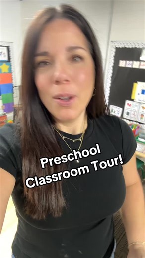 Let’s do a preschool classroom tour for January ❄️🔢 The room has a winter theme, and this month our big focus is numbers. A lot of the standards we target in January are number-based | Preschool Vibes