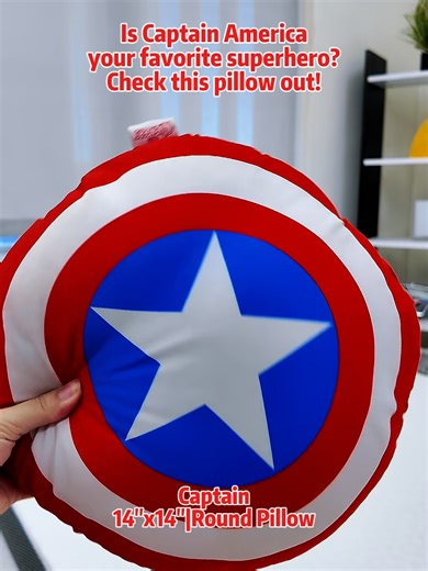 Is Captain America your favorite superhero? Then this one’s for you! Level up your bedroom with the Dakki Marvel Captain Shield Round Shape Pillow (18x18). Soft, comfy, and perfect for every Marvel fan’s space! 💥 #dakkiph #tatakdakkiyan #onlydakkioriginals #fyp #marvel