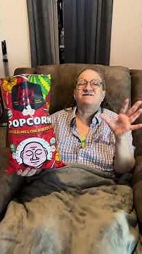 Lesser Evil watermelon hibiscus popcorn taste test and review