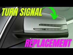 How to Remove Mirror & Replace Turn Signal on Your Mercedes l Easy DIY l Eliminate Error Message