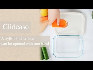 One-Hand Open Airtight Container | Stylish Food Storage Solution