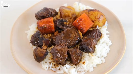 They cut the beef into cubes… and the roast turned into steak bites