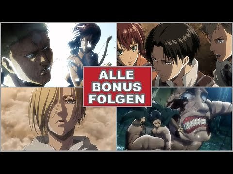Alle 8 „BONUS-Folgen/OVA-Folgen“ zu Attack on Titan aufgelistet & erklärt!