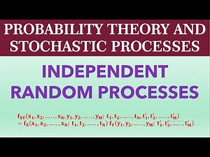 Independent random processes