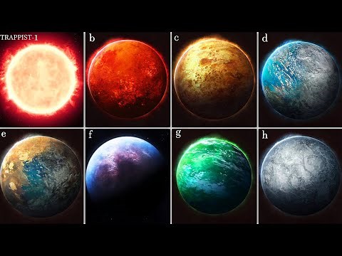 トラピスト１惑星系の驚くべき世界！