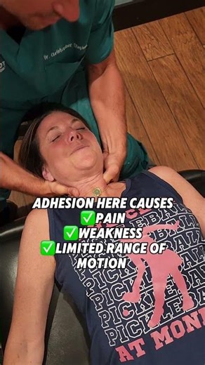 Neck Pain FIXED in Seconds?! Watch This Adhesion Release
