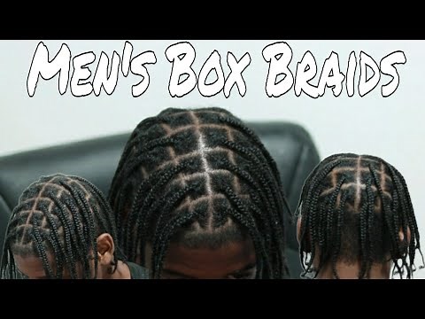 How To: Men's Box Braids On Type 4 Natural Hair
