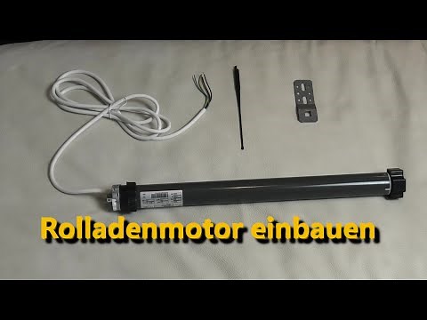 SELVE Rolladenmotor einbauen/austauschen