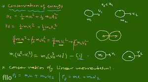 2.59 Discuss elastic collision between two bodies in one dimens... | Filo