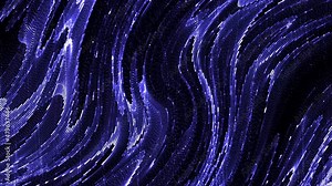 Mysterious dark purple shining texture with shining particles. Motion. Flowing streams of fluid substance.