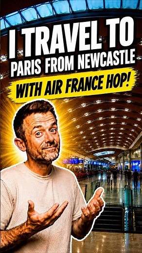 I Travel to Paris with Air France Hop! from Newcastle International... Is it worth it!?