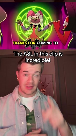 More ASL in cartoons! #ASL #SignLanguage #HelluvaBoss #fizzarolli | Jon Urquhart