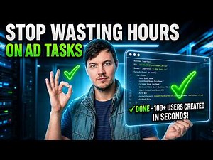 Automate Active Directory with PowerShell: Save Hours of Work