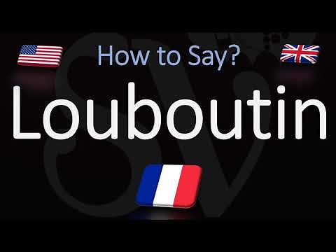 How to Pronounce Louboutin? (CORRECTLY)