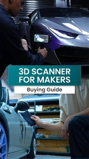 The 3D Scanner for Makers is finally here. 🛠️✨