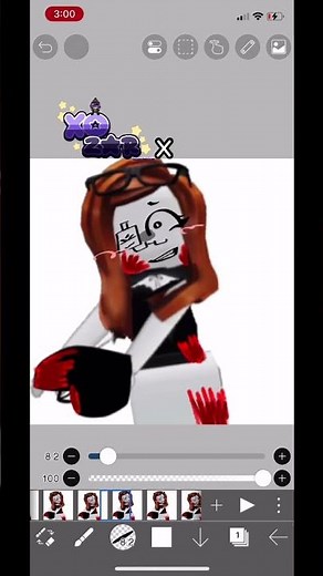 POP BLOOD 🩸// roblox animation idk // I’m a psycho // #givemebackmykids #roblox #mwehehehe