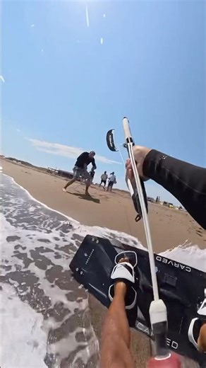 Crazy Kitesurfer Jumps And CRASH INTO PEOPLE 🤣🤯