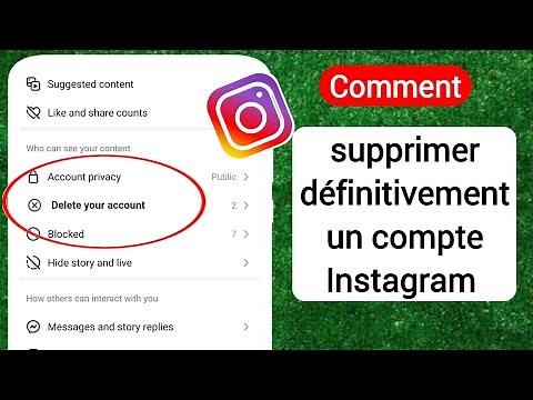 Comment supprimer définitivement un compte Instagram (2024) | Supprimer le compte Instagram