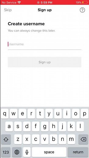 Free 4 letter username on TikTok