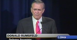 User Clip: Donald Rumsfeld 9/10/2011